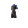 Combinaison courte Homme 3-2mm Zip dorsal Flatlock Noir-Bleu XL Mystic 35000_250035_945_XL