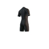 Combinaison courte Homme 3-2mm Zip dorsal Flatlock Noir-Bleu XL Mystic 35000_250035_945_XL