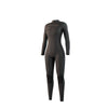 Combinaison intégrale Evolve femme 4-3mm zip avant noire L Mystic 35000_250040_900_L