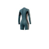 Néoprène short Haven Femme Longs manches 3-2mm Double Fermeture avant Vert d'eau L Mystic 35000_250044_695_L