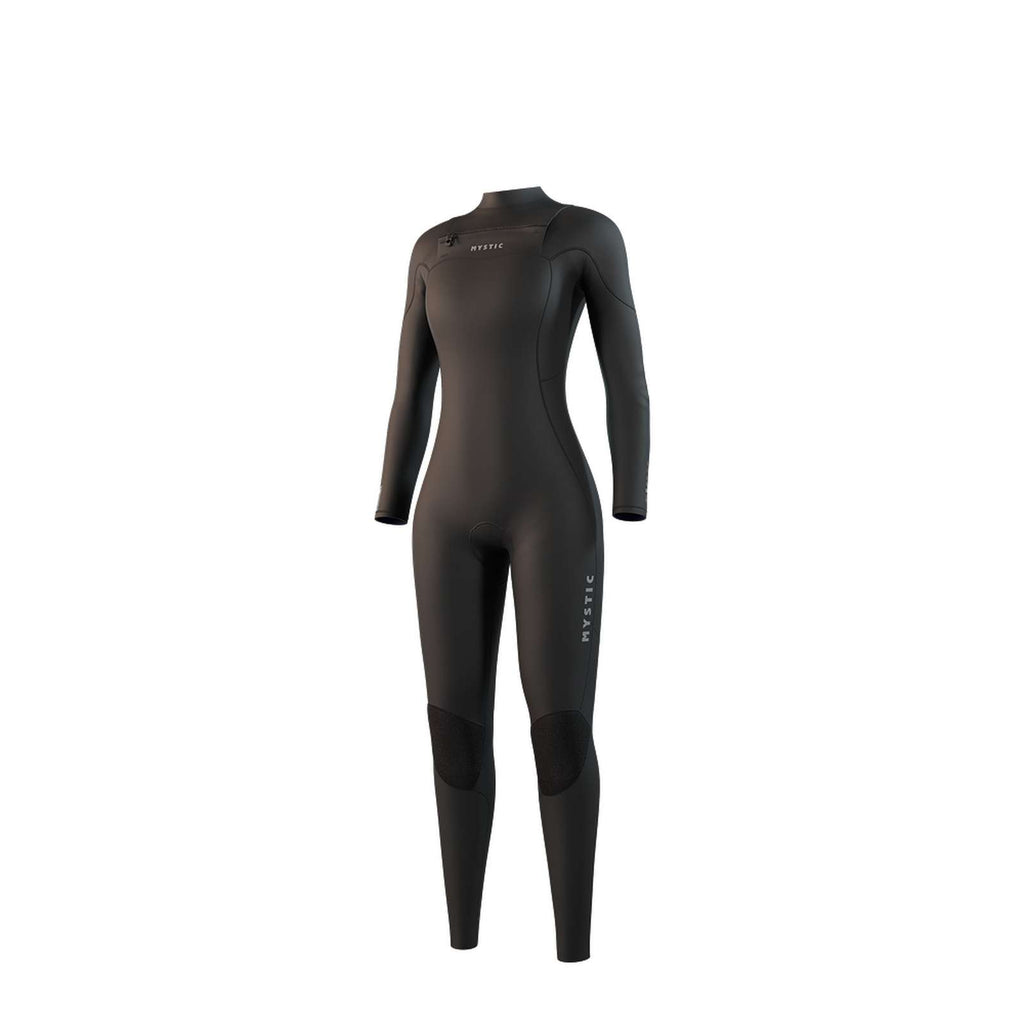 Combinaison intégrale Star Femme 5-3mm Double Zip frontal Noir S Mystic 35000_250050_900_S