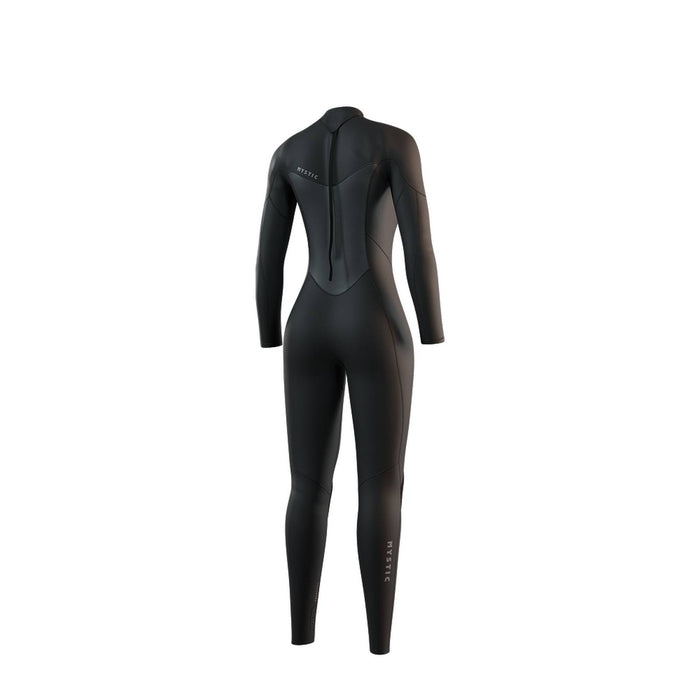 Combinaison intégrale Star Femme 4-3mm Zip au dos Noir L Mystic 35000_250055_900_L