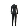 Combinaison intégrale Femme 3-2mm Zip central Flatlock Noir XL Mystic 35000_250060_900_XL