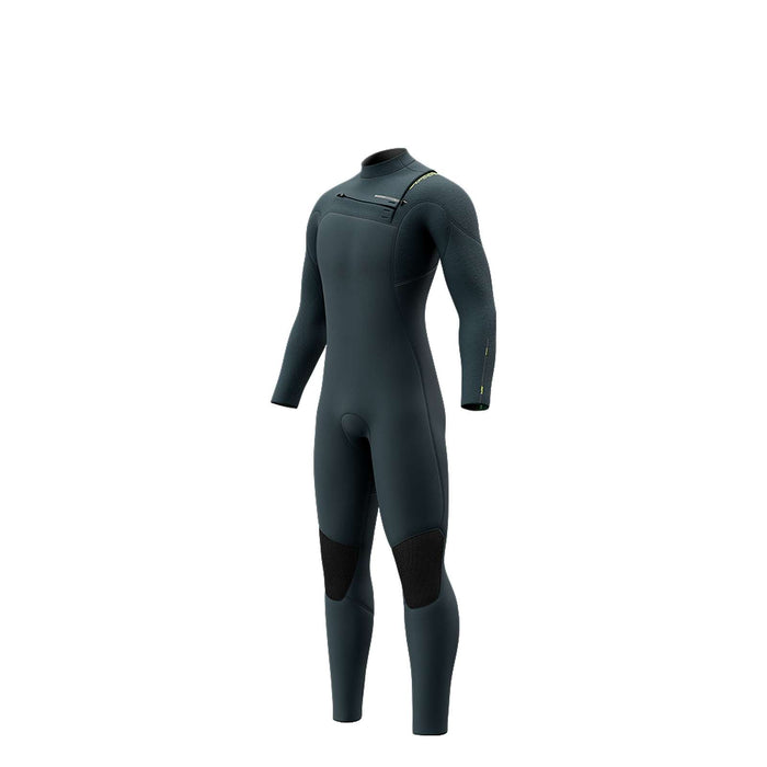 Combinaison de Plongée Complète Majestic Homme 4-3mm Zip Frontal Vert Foncé MT Mystic 35000_260020_698_MT