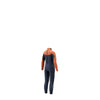Combinaison intégrale Star Enfants 5-4mm Zip arrière Navy-Orange M Mystic 35000_260041_424_M