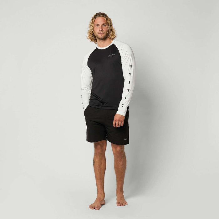 Chemise Quickdry Bolt Homme Manches Longues Noir-Blanc S Mystic 35001_240157_950_S