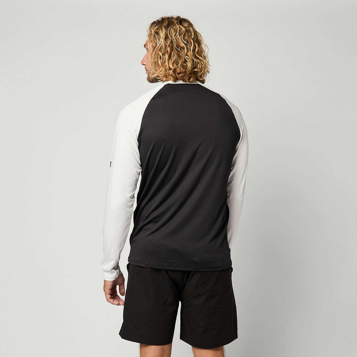Chemise Quickdry Bolt Homme Manches Longues Noir-Blanc XL Mystic 35001_240157_950_XL
