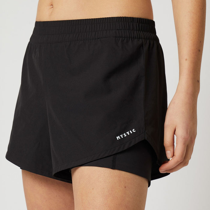 Shorts de sport doublés Ida Femme Noir L Mystic 35001_240271_900_L
