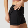 Shorts de sport doublés Ida Femme Noir L Mystic 35001_240271_900_L
