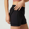 Shorts de sport doublés Ida Femme Noir S Mystic 35001_240271_900_S