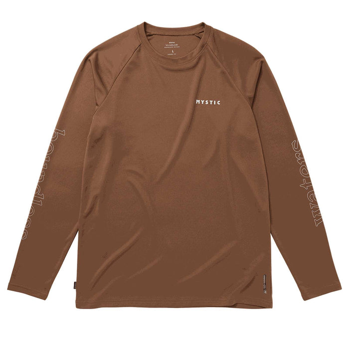Chemise Loosefit Quickdry Tactique Homme Manches Longues Marron XL Mystic 35001_250220_700_XL