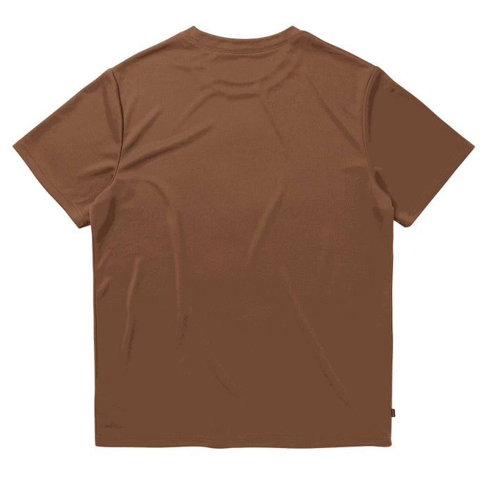 Chemise Loosefit Quickdry Tactique Homme Manches Courtes Marron M Mystic 35001_250221_700_M