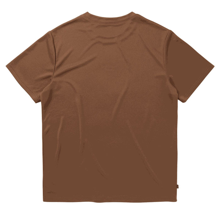 Chemise Loosefit Quickdry Tactique Homme Manches Courtes Marron XL Mystic 35001_250221_700_XL