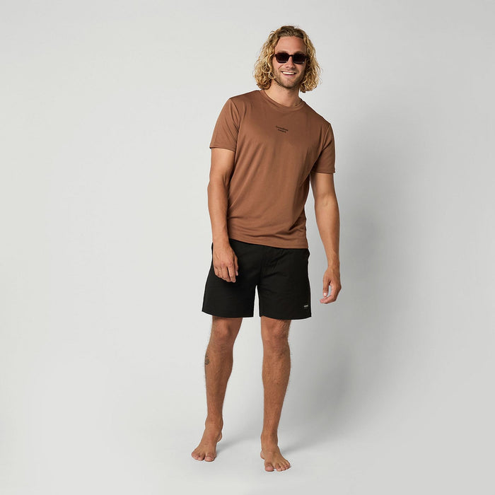 Chemise Loosefit Quickdry Tactique Homme Manches Courtes Marron XL Mystic 35001_250221_700_XL
