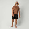 Chemise Loosefit Quickdry Tactique Homme Manches Courtes Marron XXL Mystic 35001_250221_700_XXL