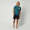 Rashvest Boarding Homme Manches Courtes Turquoise S Mystic 35001_250761_695_S