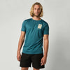Rashvest Boarding Homme Manches Courtes Turquoise S Mystic 35001_250761_695_S
