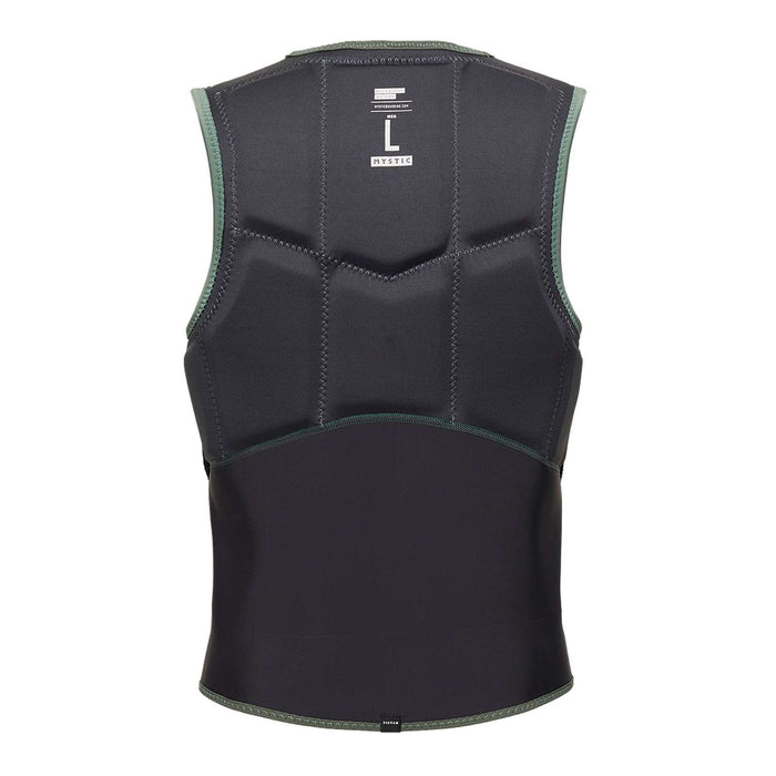 Gilet d'impact Kite Star Homme Fermeture avant Vert olive foncé S Mystic 35005_230231_643_S