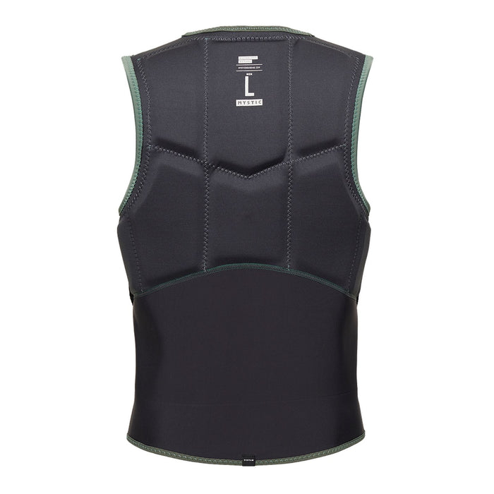 Gilet d'impact Kite Star Homme Fermeture avant Vert olive foncé XXS Mystic 35005_230231_643_XXS