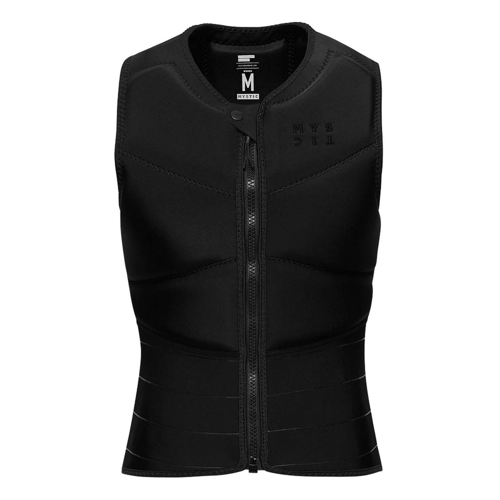 Gilet de protection Kite Star Femme Zip Frontal Noir M Mystic 35005_230232_900_M