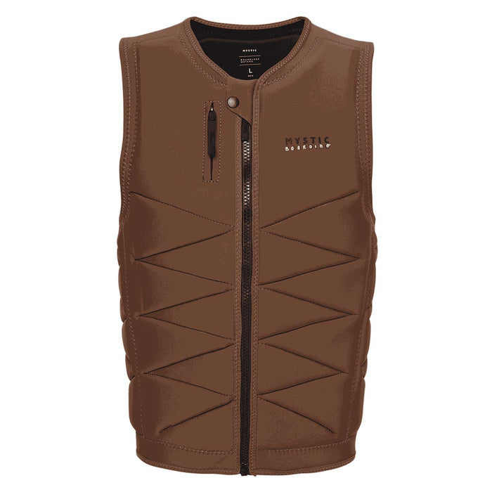 Gilet de Protection Wake Outlaw Homme Zip Avant Boucle Marron XXL Mystic 35005_240226_700_XXL