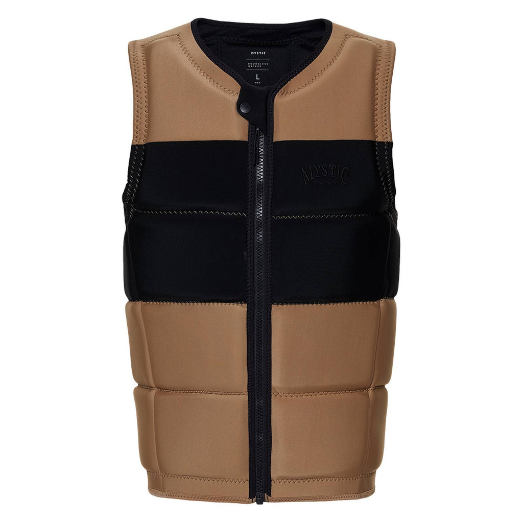 Gilet de protection Wake Impact Peacock Homme fermeture éclair avant ardoise-brun M Mystic 35005_240227_730_M