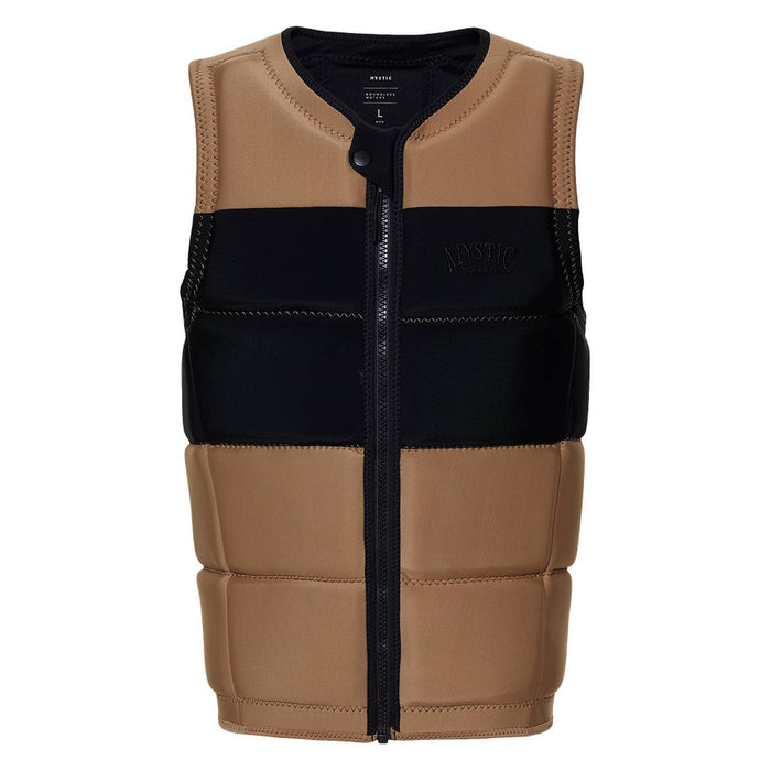 Gilet de protection Wake Impact Peacock Homme fermeture éclair avant ardoise-brun M Mystic 35005_240227_730_M