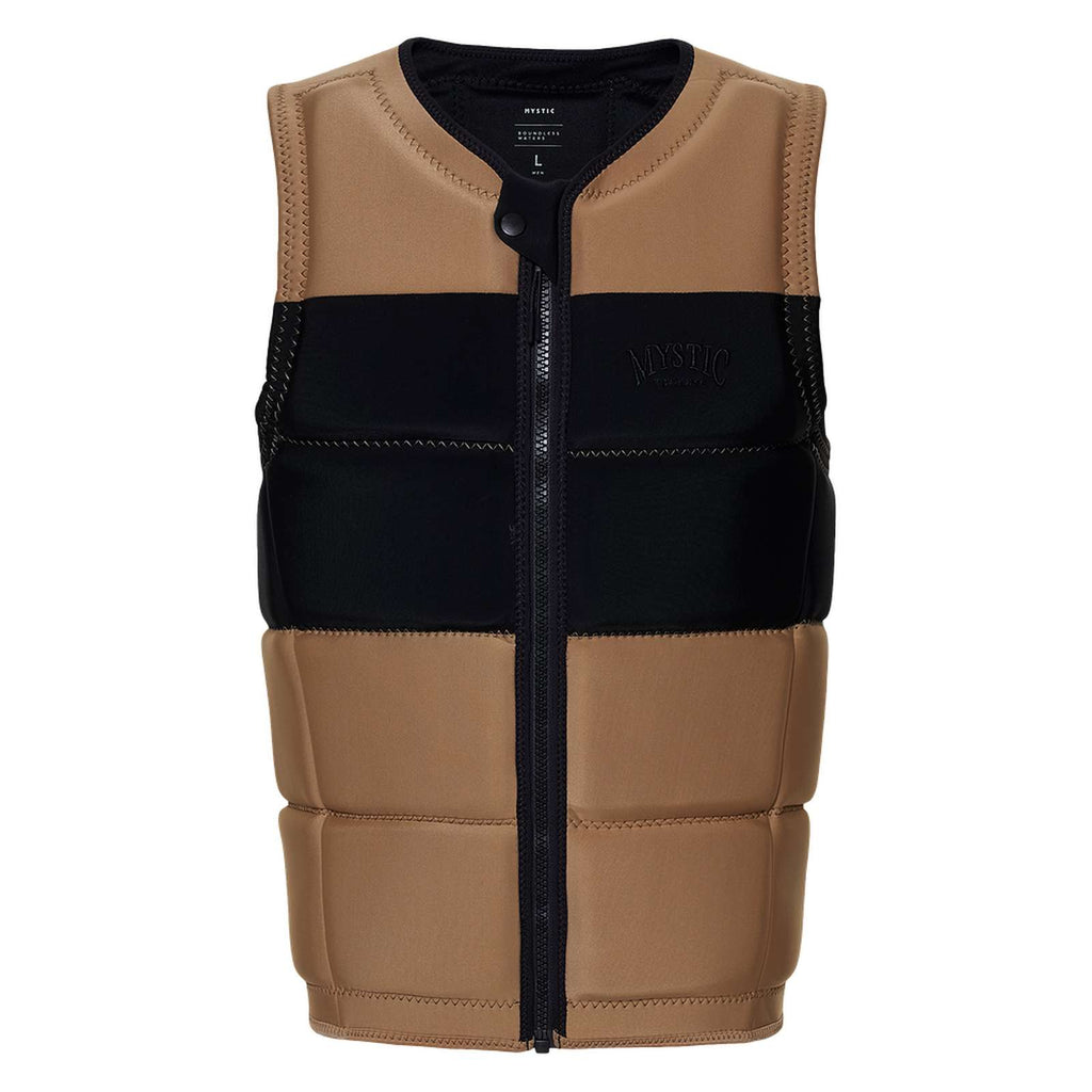 Gilet de protection Wake Impact Peacock Homme fermeture éclair avant ardoise-brun S Mystic 35005_240227_730_S