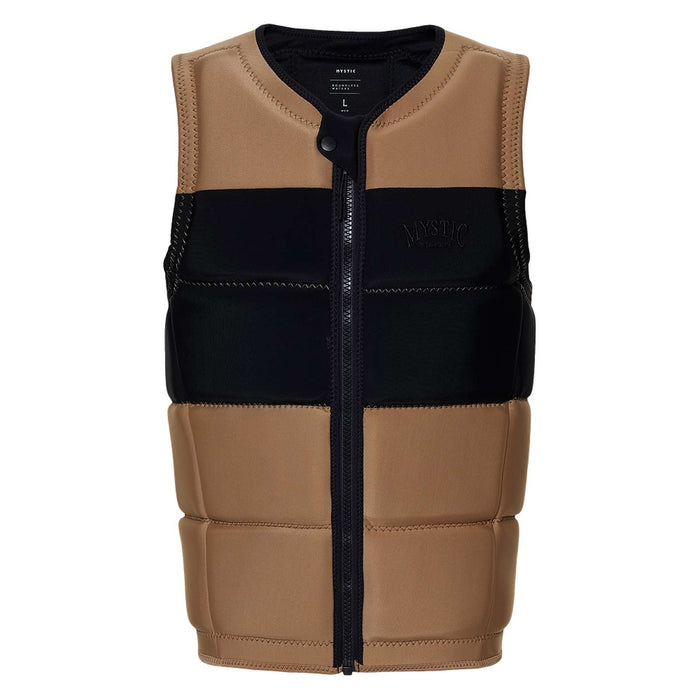 Gilet de protection Wake Impact Peacock Homme fermeture éclair avant ardoise-brun S Mystic 35005_240227_730_S