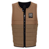 Gilet de protection Wake Impact The Dom Homme fermeture éclair avant ardoise-brun S Mystic 35005_240237_730_S