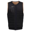 Gilet de protection Wake Impact The Dom Homme fermeture éclair avant ardoise-brun S Mystic 35005_240237_730_S
