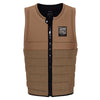Gilet de protection Wake Impact The Dom Homme fermeture éclair avant ardoise-brun XXL Mystic 35005_240237_730_XXL