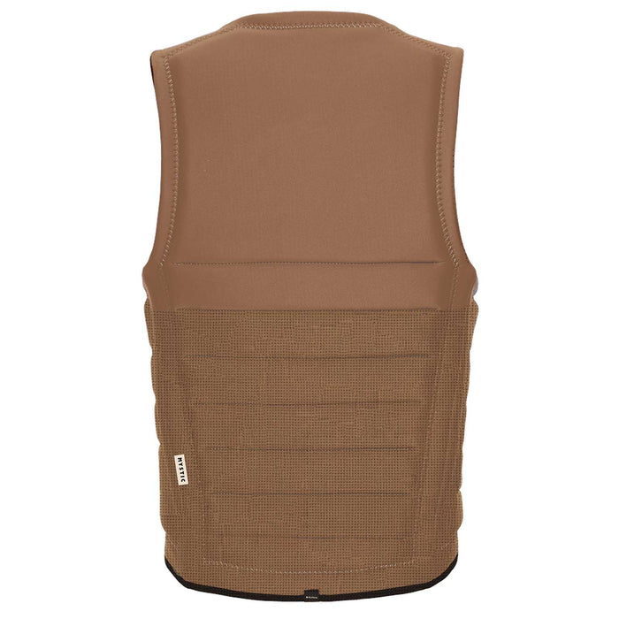 Gilet de protection Wake Impact The Dom Homme fermeture éclair avant ardoise-brun XXL Mystic 35005_240237_730_XXL