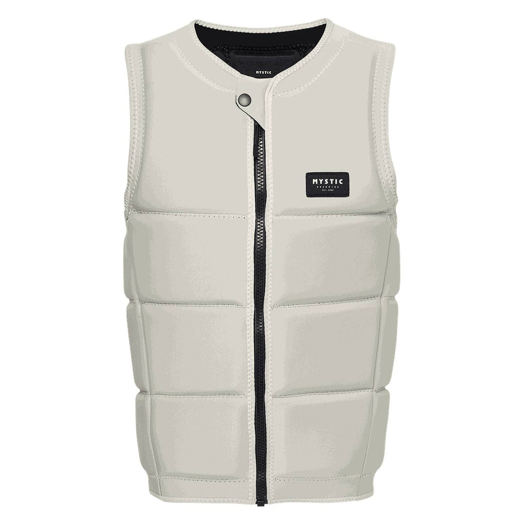Gilet de protection Wake Impact Star Homme fermeture éclair avant sale-blanc M Mystic 35005_240245_108_M