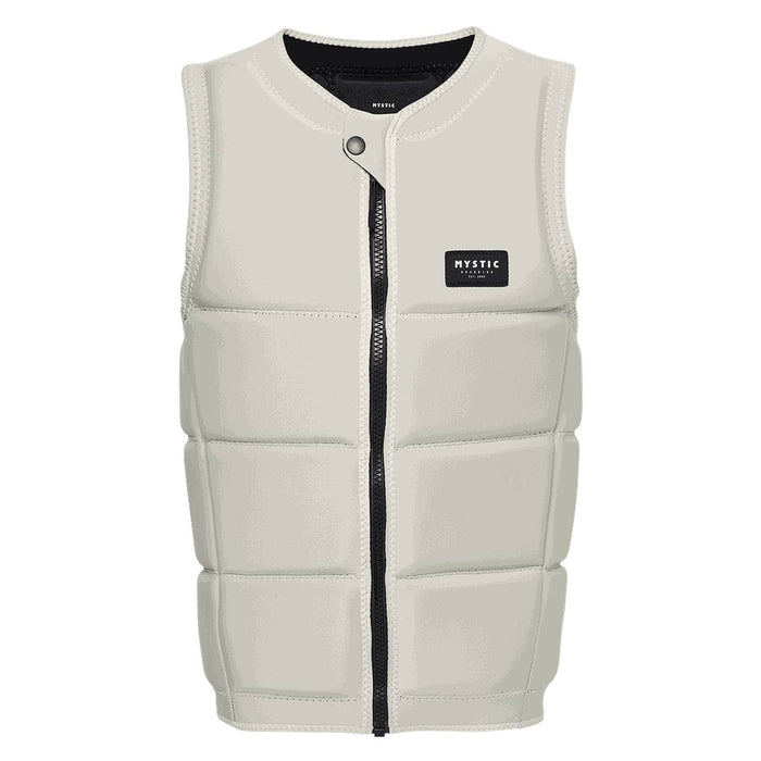Gilet de protection Wake Impact Star Homme fermeture éclair avant sale-blanc M Mystic 35005_240245_108_M