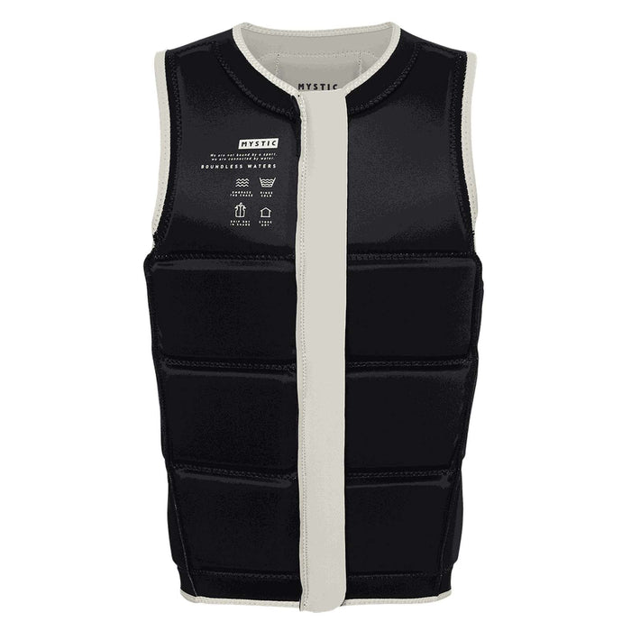 Gilet de protection Wake Impact Star Homme fermeture éclair avant sale-blanc S Mystic 35005_240245_108_S