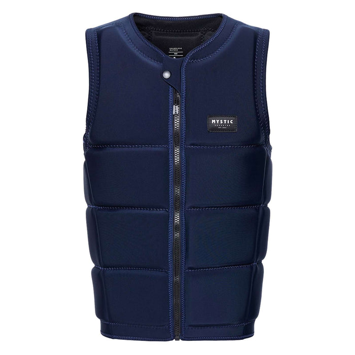 Gilet de protection Wake Impact Star Homme fermeture éclair avant marine XXS Mystic 35005_240245_410_XXS