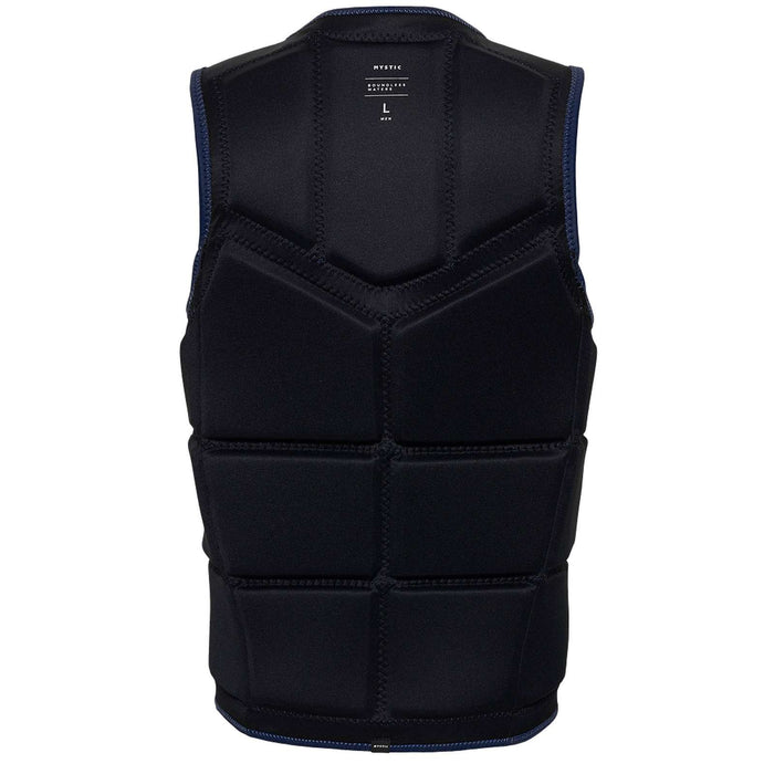 Gilet de protection Wake Impact Star Homme fermeture éclair avant marine XXS Mystic 35005_240245_410_XXS