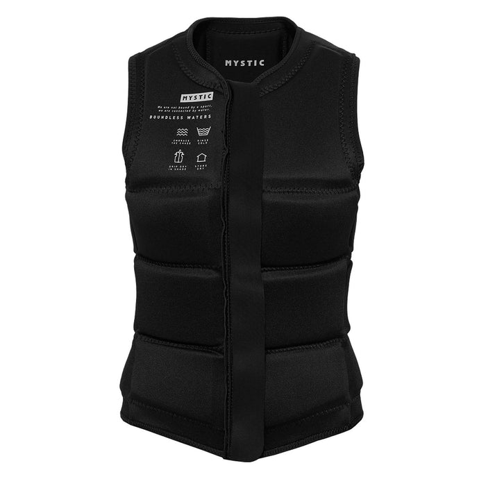 Gilet de protection Wake Star Femme Zip Frontal Noir M Mystic 35005_240246_900_M