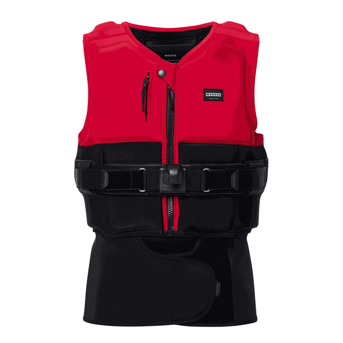 Gilet de protection pour aile Endure Zip avant Rouge L Mystic 35005_250685_300_L