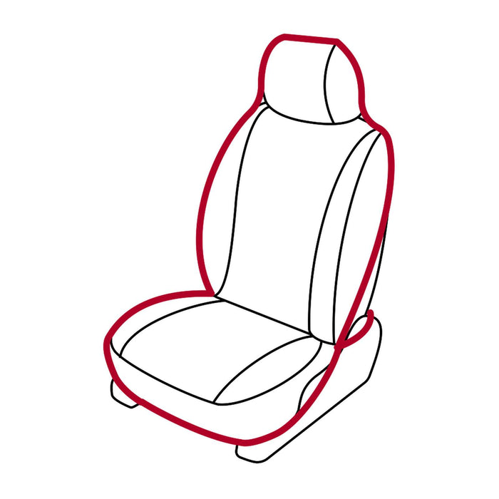 Housse de siège de voiture simple noire taille unique Mystic 35009_240325_900_OS