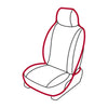 Housse de siège de voiture simple noire taille unique Mystic 35009_240325_900_OS