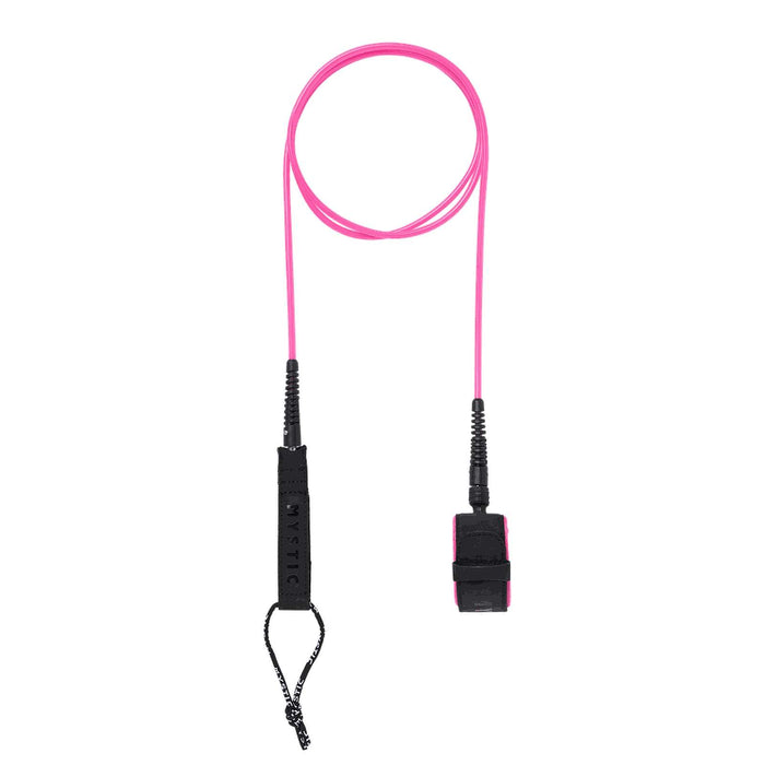 Laisse de surf rose vif 8ft Mystic 35009_250735_530_8