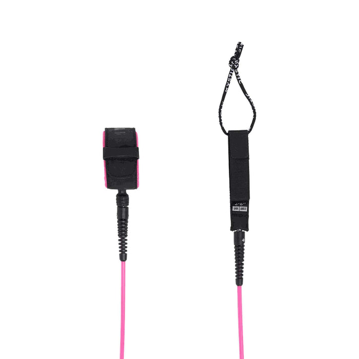 Laisse de surf rose vif 8ft Mystic 35009_250735_530_8