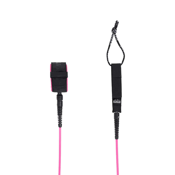 Laisse de surf pour mollet rose vif 8ft Mystic 35009_250740_530_8