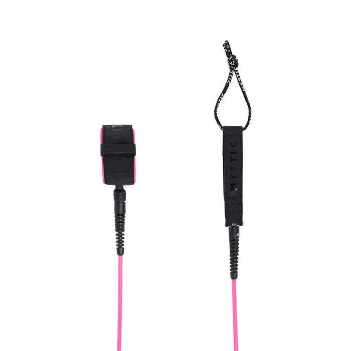 Laisse de surf pour mollet rose vif 8ft Mystic 35009_250740_530_8