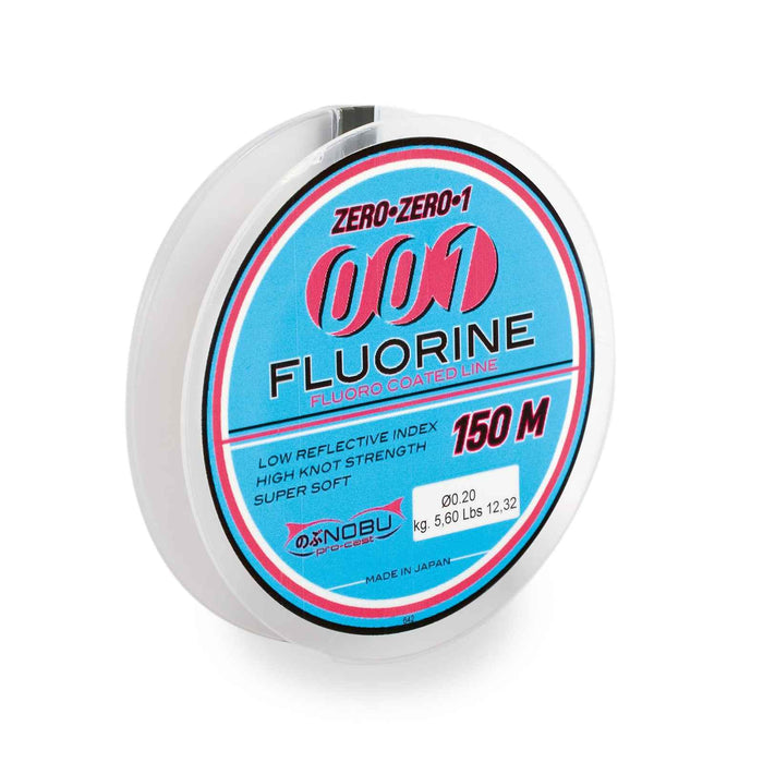 Fil de pêche Nobu 001 Fluorine 150m Diamètre 0,20 Lineaeffe 3501420