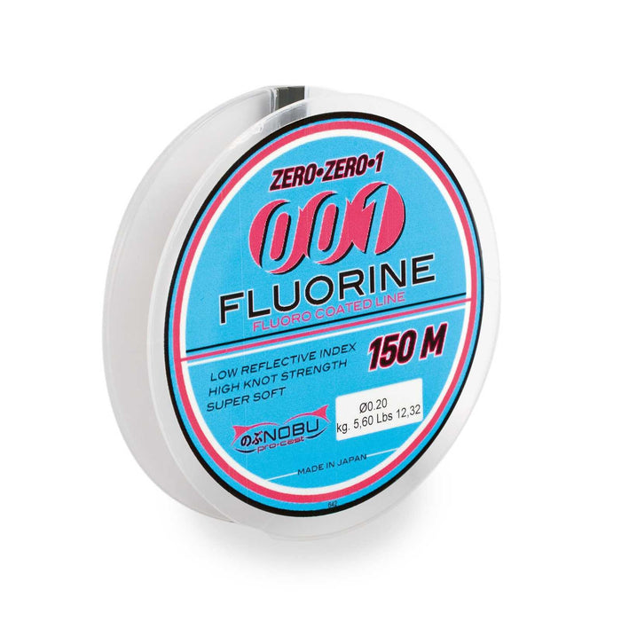 Fil de pêche Nobu 001 Fluorine 150m Diamètre 0,22 Lineaeffe 3501422