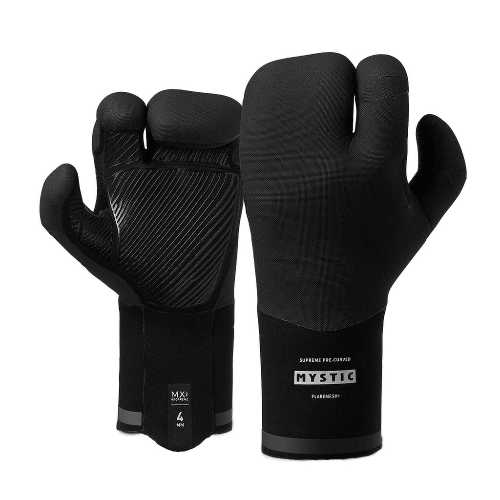 Gants en Néoprène Supreme 4mm Lobster Courbés Noir M Mystic 35015_250070_900_M