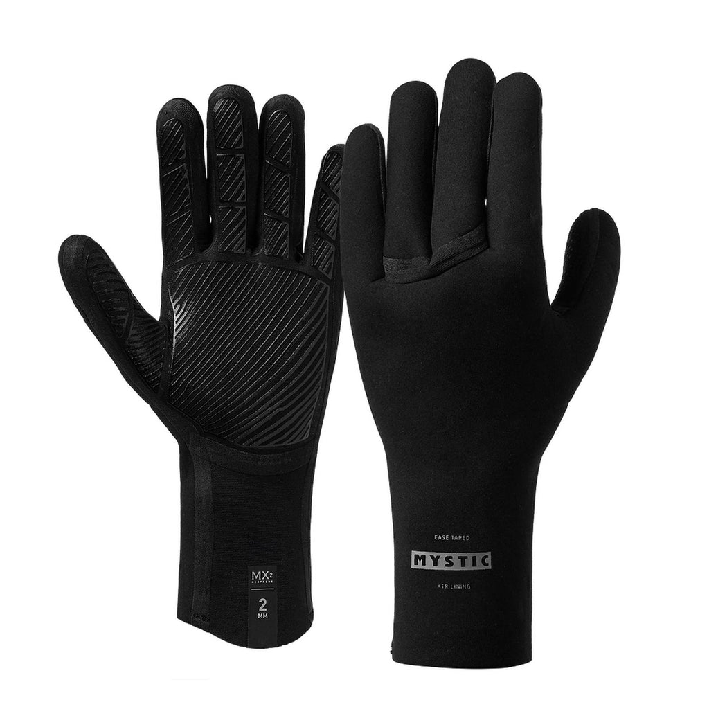 Gants en néoprène hybrides Ease 3 mm 5 doigts Noir XS Mystic 35015_250080_900_XS